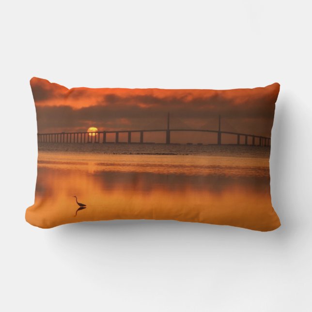 Skyway Bridge Lumbar Pillow (Front)