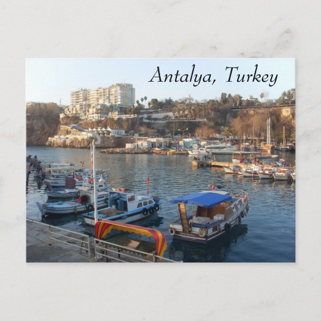 SL384934, Antalya, Turkey Postcard (Front)