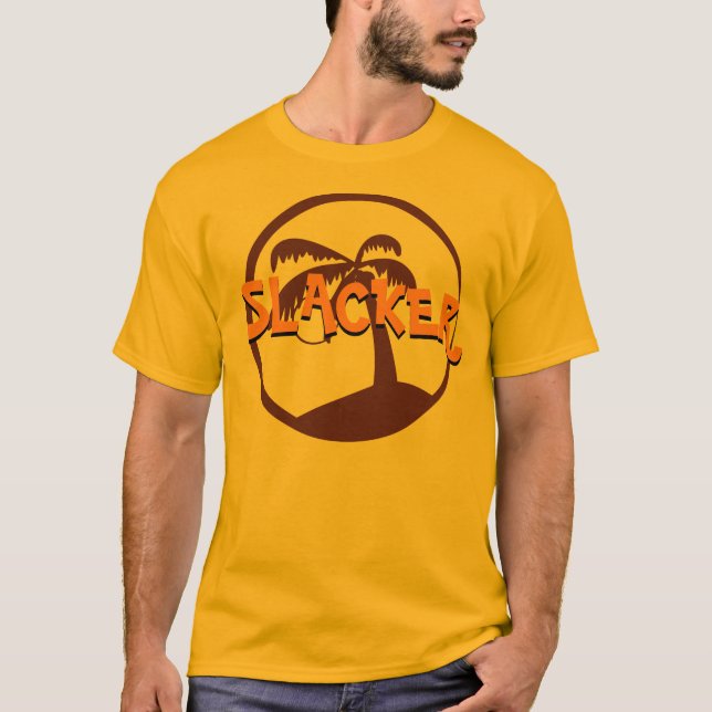 Slacker Gold T T-Shirt (Front)