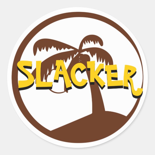 Slacker Sticker (Front)