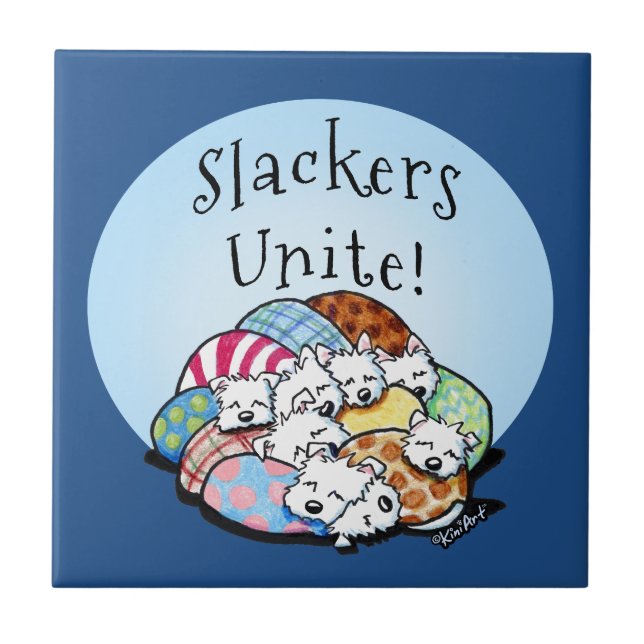 Slackers Unite Tile (Front)