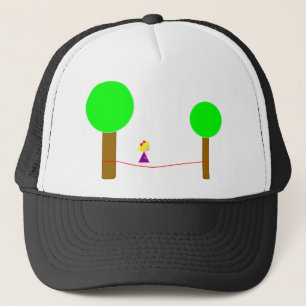 Slackline Girl Trucker Hat