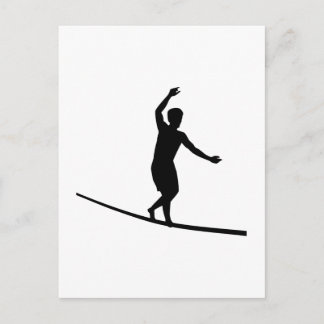 Slackline Postcard
