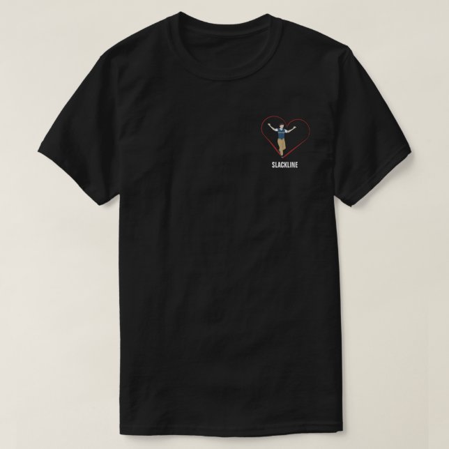 Slacklining T-Shirt (Design Front)