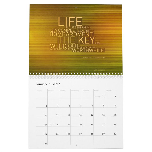 @slackluster: The 2010 Twitter Calendar (Jan 2027)