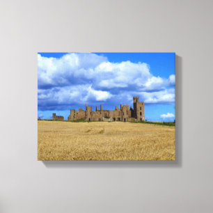 Slains Castle, Aberdeenshire, Scotland. Canvas Print