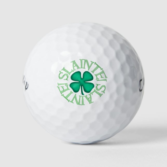 Slainte Callaway Warbird distance golf balls 12 pk (Front)