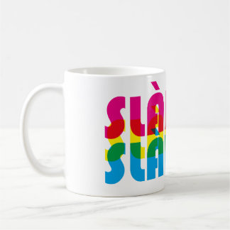 slàinte (cheers in Scottish Gaelic (Gàidhlig) Coffee Mug
