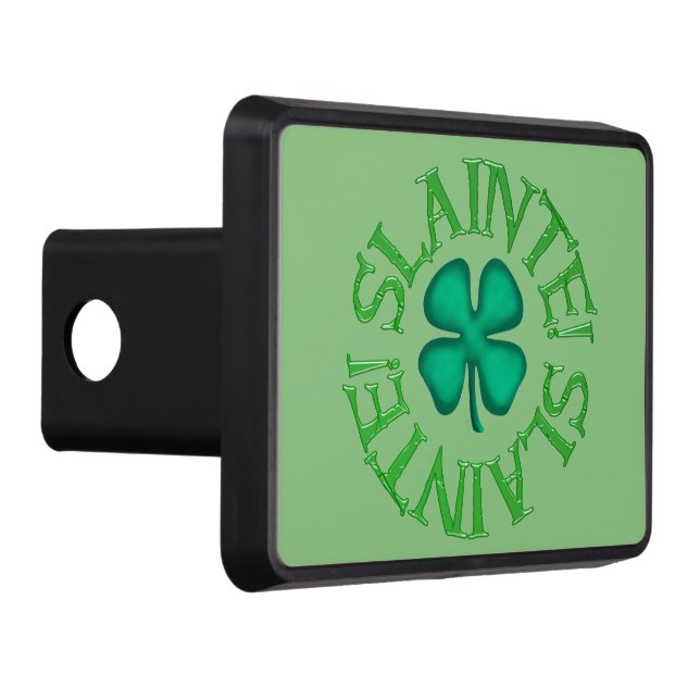 Slainte green hitch cover receiver (Right)