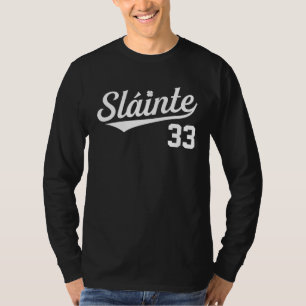 Slainte Irish St Patrick s Day Ireland Baseball St T-Shirt