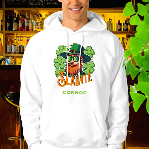 Slainte Irish Toast St Patrick's Day Personalized Hoodie