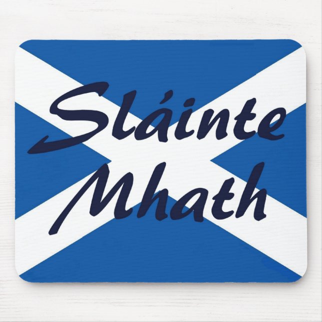 Slainte Mhath Mouse Pad (Front)