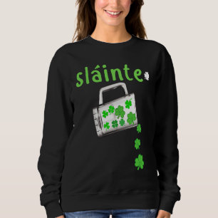 Slainte St Patrick's Day Gaelic Irish C Party Sweatshirt