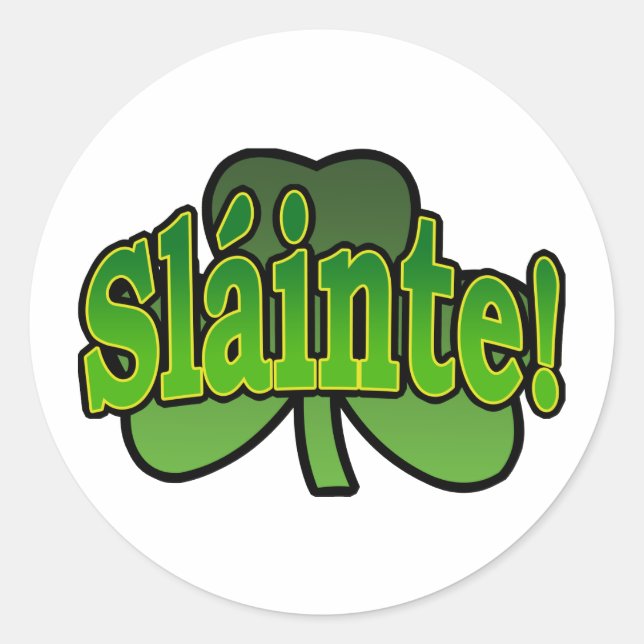 Slainte Sticker (Front)