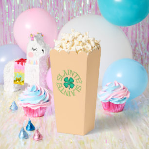 Slainte tan popcorn boxes