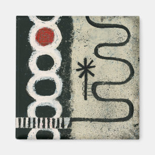 Slalom Refrigerator Magnet