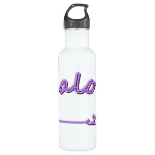 Slalom Water Ski Neon 710 Ml Water Bottle