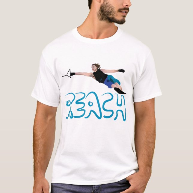 Slalom Waterskiing Tee (Front)