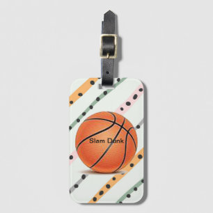 “Slam Dunk“ Acrylic Luggage Tag