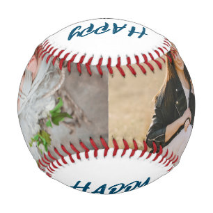 Slam Dunk Dad: Personalized Father's Day Photo Baseball