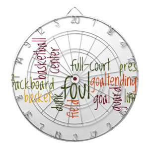 Slam Dunk Dreams: Basketball – Game of Champions Dartboard