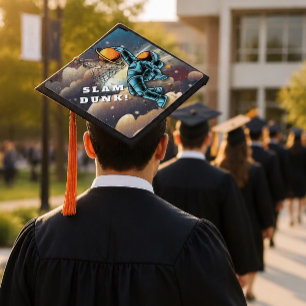 Slam Dunk! Graduation Cap Topper