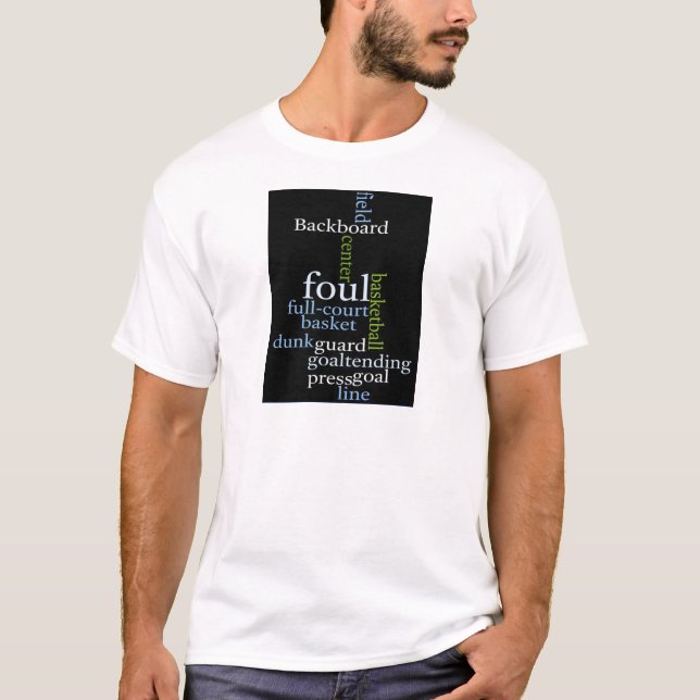 Slam Dunk of Words: Basketball Game of Champions T-Shirt (Front)