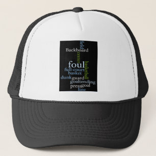Slam Dunk of Words: Basketball Game of Champions Trucker Hat