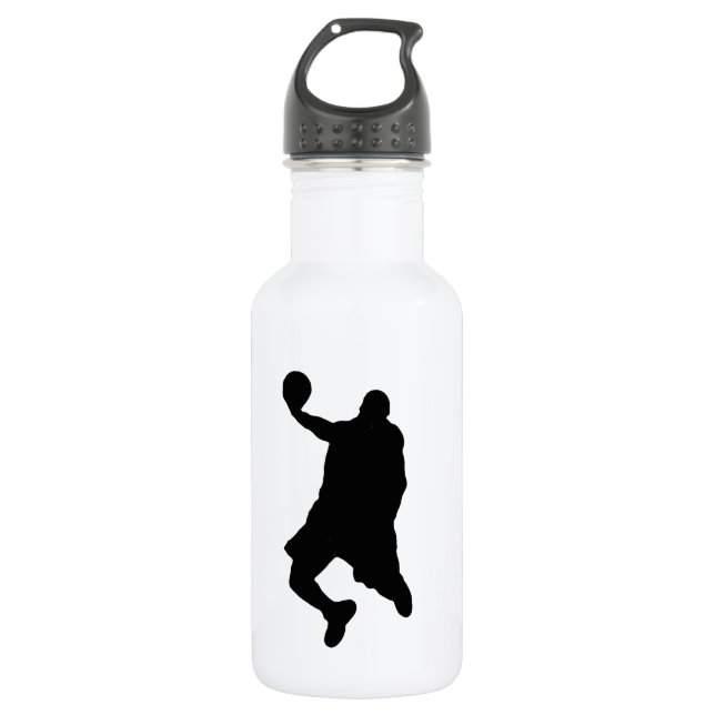 Slam Dunk Player Silhouette 532 Ml Water Bottle (Front)
