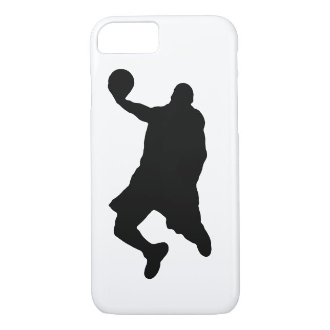 Slam Dunk Player Silhouette iPhone 7 Coque (Dos)