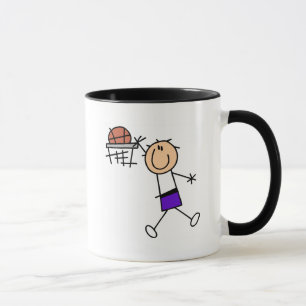 Slam Dunk Purple Basketball Tshirts and Gifts Mug