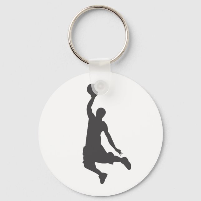 Slamdunk Silhouette Keychain (Front)