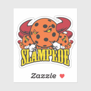 Slampede pickleball stickers