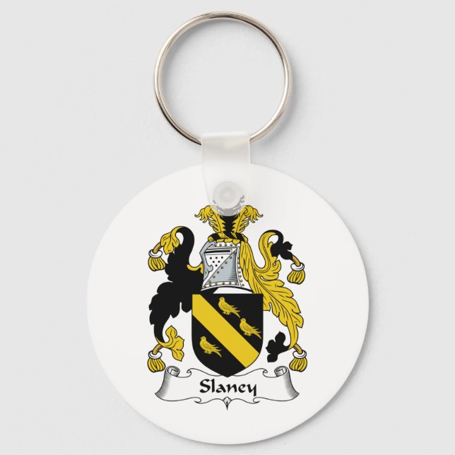 Slaney Family Crest Keychain (Front)