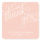 SLANTED | WEDDING THANK YOU LABEL