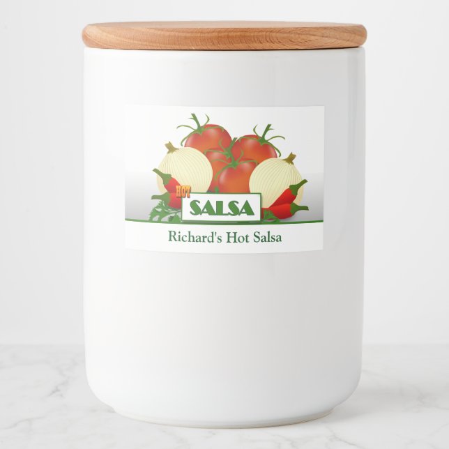 Slasa Preserve Jar Étiquette (Devant)