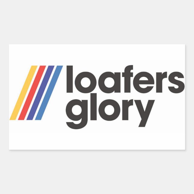 Slash Loafers Glory Logo Sticker (Front)