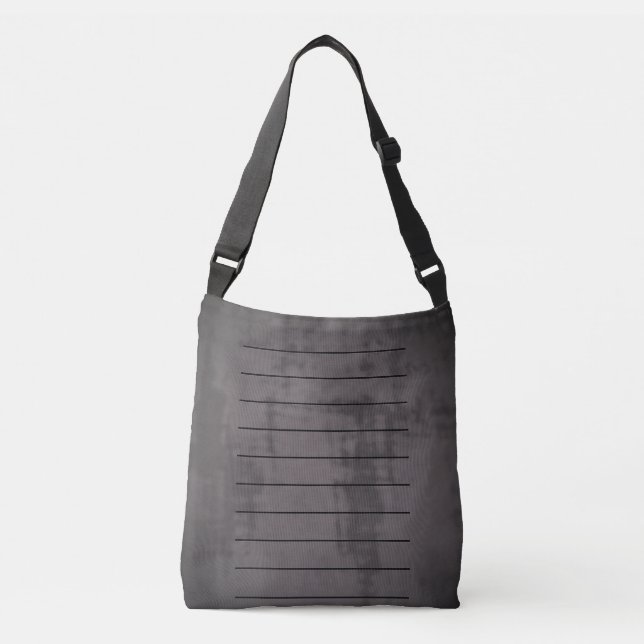 Slate Abstract Tote Crossbody by Detailsavvy (Front)