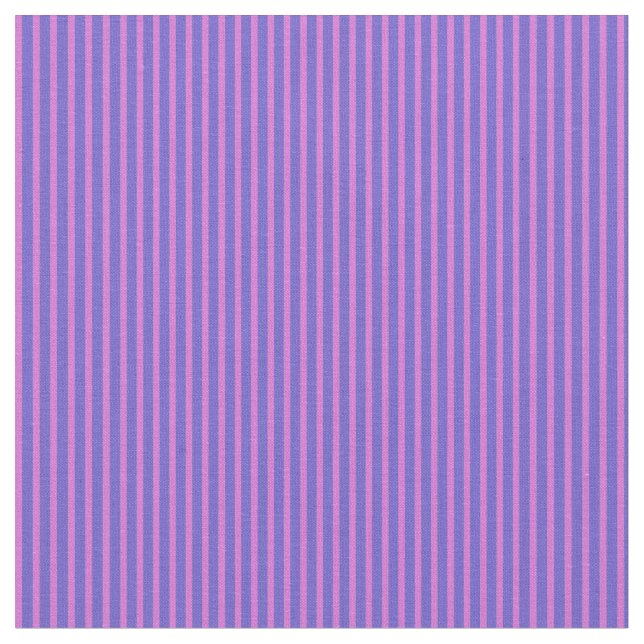 Slate Blue & Orchid Stripes/Lines Pattern Fabric (Close Up)