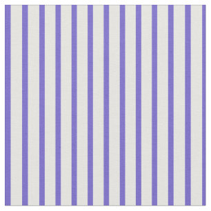 Slate Blue & White Coloured Lines/Stripes Pattern Fabric