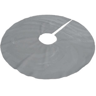 Slate Brushed Polyester Tree Skirt