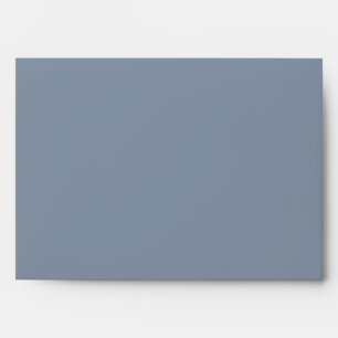 Slate Colonial Blue and Grey Linen Envelopes