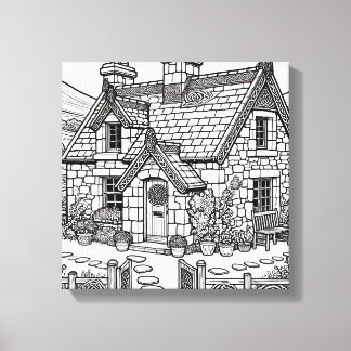 Slate Cottage #12 Canvas Print