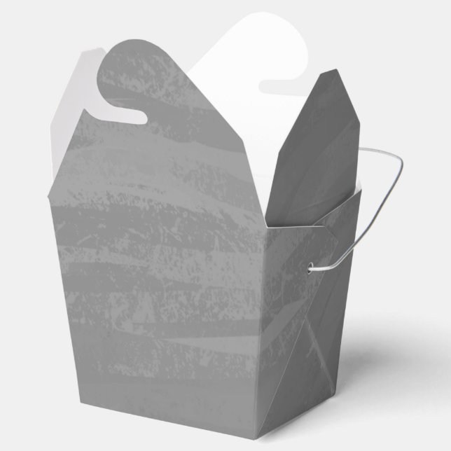 Slate Favor Box (Opened)