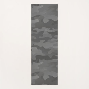 Slate Gray Stealth Camo Yoga Mat