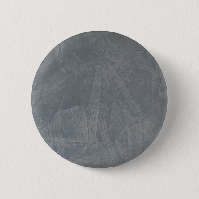 Slate Grey Venetian Plaster 2 Inch Round Button (Front)