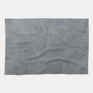 Slate Grey Venetian Plaster Kitchen Towel