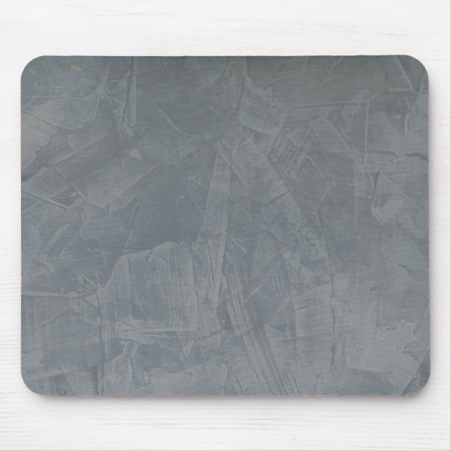 Slate Grey Venetian Plaster Mouse Pad (Front)