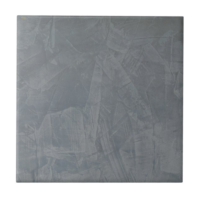 Slate Grey Venetian Plaster Tile (Front)