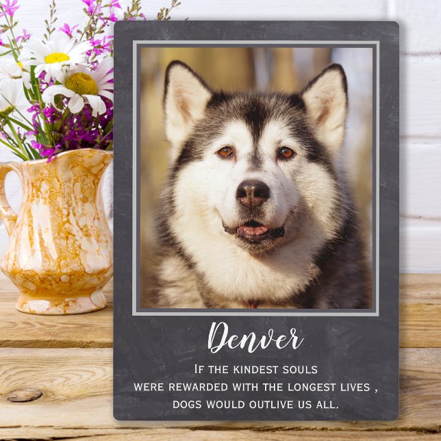 Slate Pet Memorial Dog Lover Keepsake Plaque (Creator Uploaded)